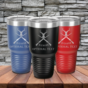 Buck Hunting Cup Tumbler Hunting Gifts